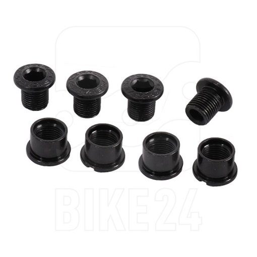 Foto de Race Face Tornillos de plato - corto - acero - negro