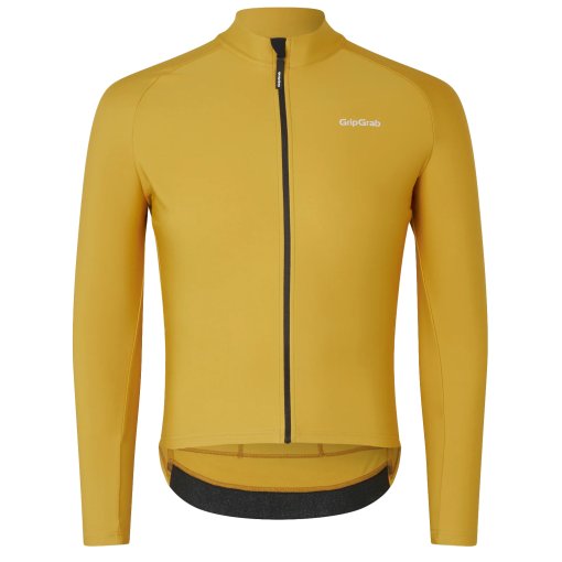 Picture of GripGrab PACR Thermal Long Sleeve Jersey Men - Mustard Yellow