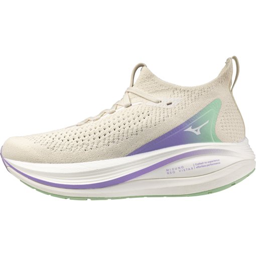 Image de Mizuno Chaussures Running Femme - Neo Vista 2 - Pristine/White/Healing Opal