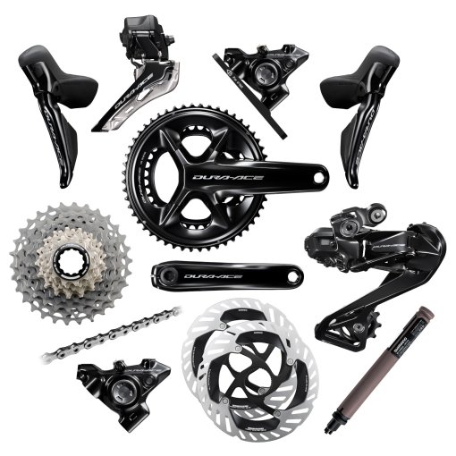 Photo produit de Shimano Groupe - Dura Ace Di2 R9200/R9250 - 2x12 vitesses - noir