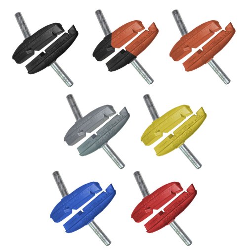 Produktbild von Kool Stop Eagle 2 Cantilever Bremsschuhe - KS-EC2B / EC2 / EC2TR / EC2Y / EC2BLU / EC2DL