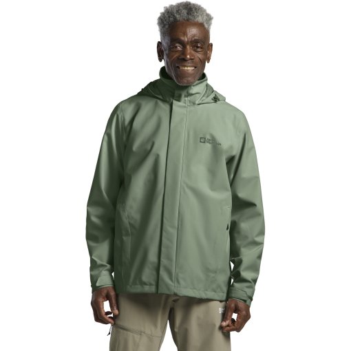 Foto de Jack Wolfskin Chaqueta Hombre - Trailtime 2L - eucalyptus