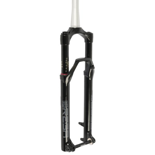 Photo produit de RockShox Reba RL Remote Solo Air 27.5&quot; Suspension Fork - 120mm - 42mm Offset - Tapered - 15x110mm Boost - Maxle Stealth - Gloss Black