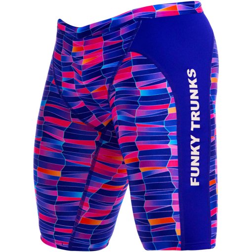 Foto de Funky Trunks Bañador Jammer Hombre - Training Eco - Warped Waves