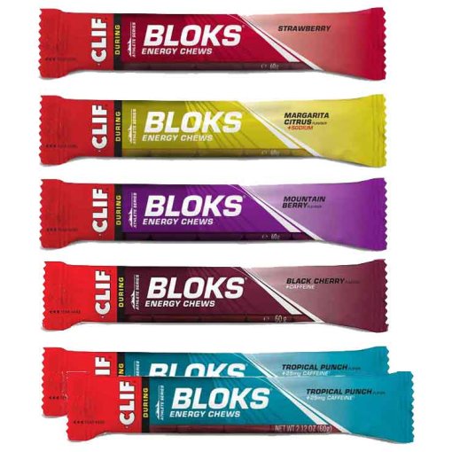 Foto de Clif Bombones Masticables de Carbohidratos - Bloks Energy Chews - Surtido de Degustación - 6x60g