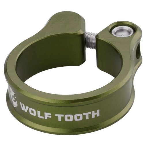 Photo produit de Wolf Tooth Collier de Selle - 34.9mm - olive