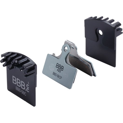 Immagine prodotto da BBB Cycling Pastiglie per Freno a Disco - Discstop Coolfin Shimano BBS-56C - nero/blu acciaio