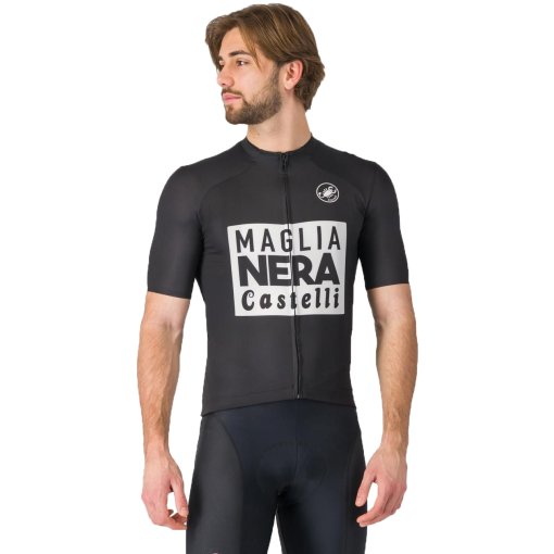 Immagine prodotto da Castelli Giro d&#039;Italia Vintage Giro d&#039;Italia Maglia a maniche corte per uomini - black 010R