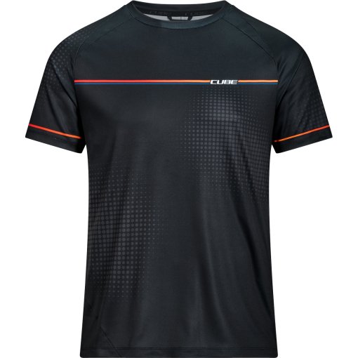 Image de CUBE TEAMLINE Tech Maillot manches courtes pour hommes - black