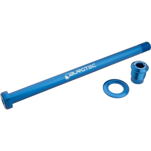 Picture of Burgtec Thru Axle - Rear | 12x148mm Boost | M12x1 | 186mm | for Orbea - deep blue