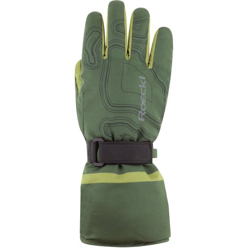 Photo produit de Roeckl Sports Gants d&#039;Hiver Enfants - Arzberg 2 - chive green 6830
