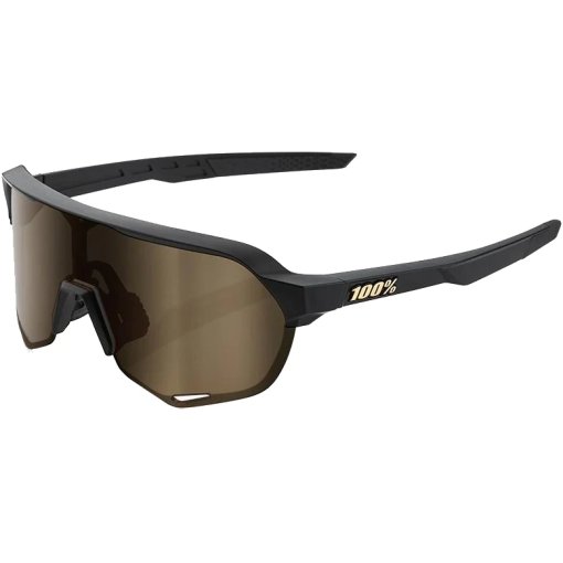 Foto de 100% Gafas - S2 - Matte Black - Soft Gold Mirror | Clear