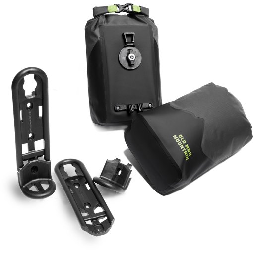 Foto de Old Man Mountain Bolsas Bicicleta Hemlock (2x7L) con Portaequipajes Flip Cage