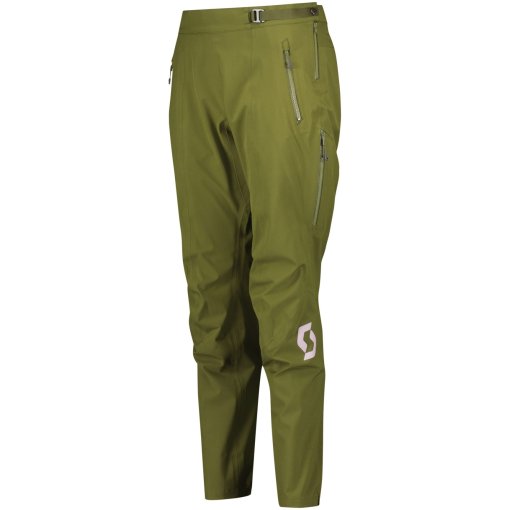 Foto de SCOTT Pantalones Mujer - Trail Storm WP - fir green/cloud pink