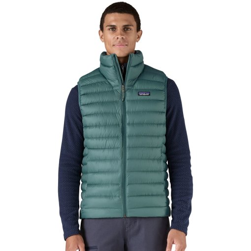 Foto de Patagonia Chaleco Plumas para Hombre - Down Sweater - Wetland Blue