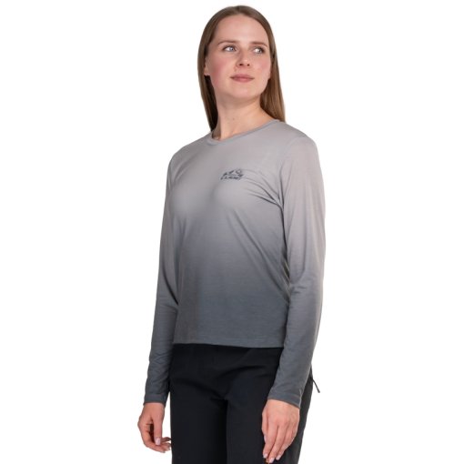 Produktbild von CUBE MTB Soft Touch Round Neck Langarmtrikot Damen - grau