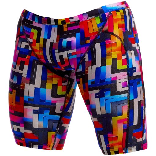 Picture of Funky Trunks Training Eco Swim Jammers Men - Putty Rules