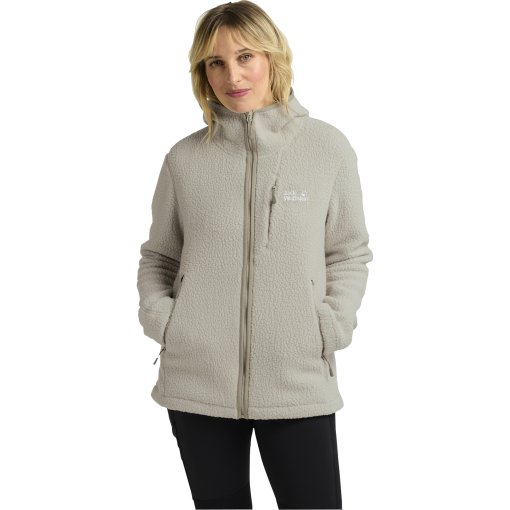 Foto de Jack Wolfskin Chaqueta Mujer - Cradle Mountain Pile Full Zip - pale sand