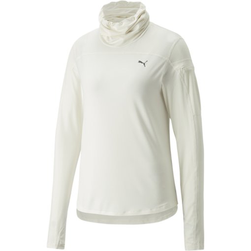 Immagine prodotto da Puma Maglia a Maniche Lunghe Donna - Run Cloudspun High Neck - Pristine Heather