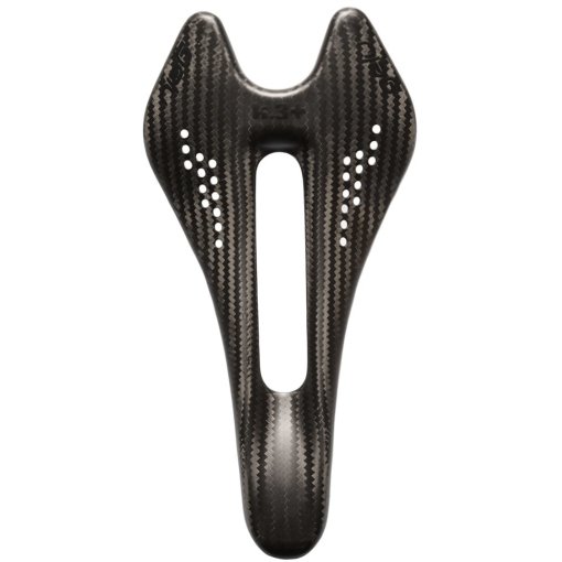 Immagine prodotto da Gelu K3+ Gravel Carbon Saddle with Punctured Top - black Logos