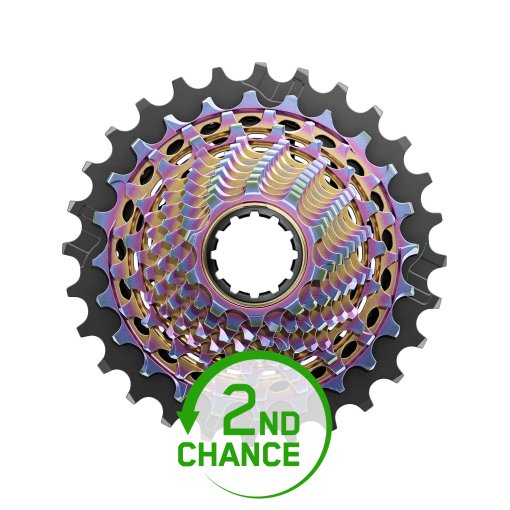 Produktbild von SRAM RED XG-1290 Kassette - XDR | 12-fach | E1 - Rainbow - B-Ware