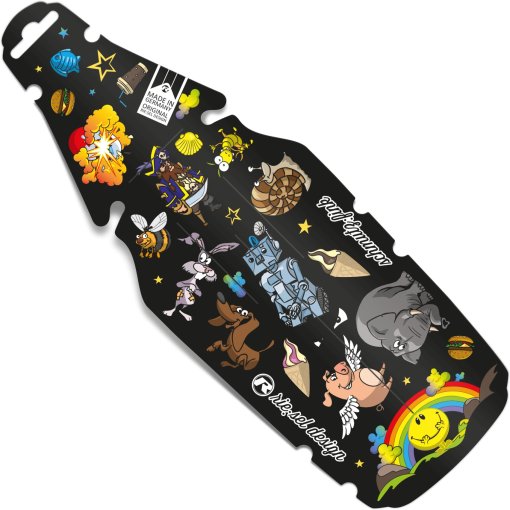 Produktbild von rie:sel design schmutz:fink Schutzblech für Kindersättel - stickerbomb
