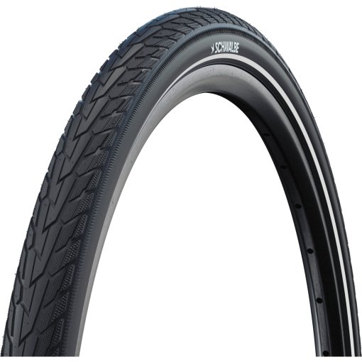 Photo produit de Schwalbe Motion Road Cruiser Pneu tringle rigide - Active | K-Guard | Green Compound - E-25 - 26x1.75&quot; | Black Reflex