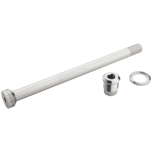 Produktbild von Burgtec Steckachse - hinten | 12x148mm Boost | 175mm | für Propain - rhodium silver