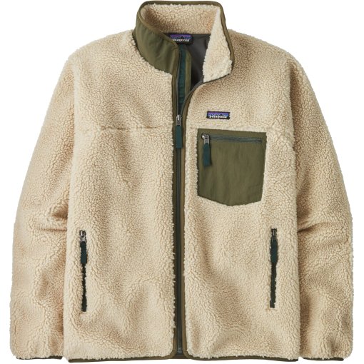 Foto de Patagonia Chaqueta Hombre - Classic Retro-X - Dark Natural w/Basin Green