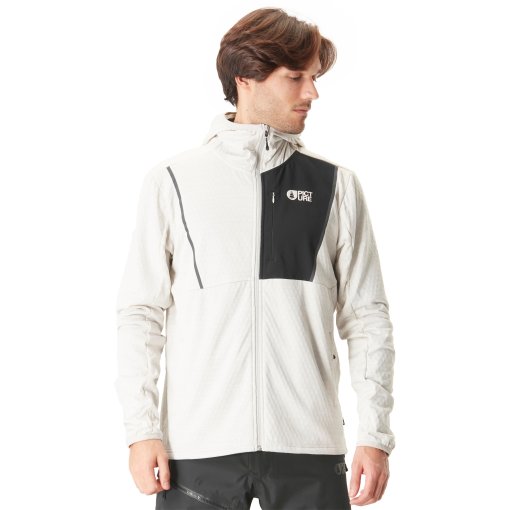 Produktbild von Picture Bake Grid Full Zip Fleecejacke - Harbor Grey