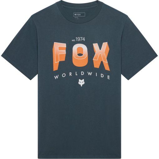 Kuva tuotteesta FOX Block 195 Original Miesten lyhythihainen T-paita - deep cobalt