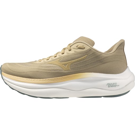 Photo produit de Mizuno Chaussures Running Homme - Wave Sky 9 - Pale Khaki/Curds and Whey