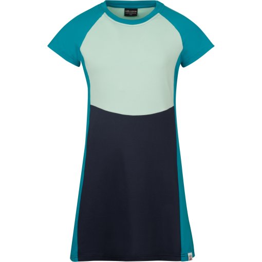 Foto de Trollkids Vestido Niña - Senja - Navy/Dark Turquoise