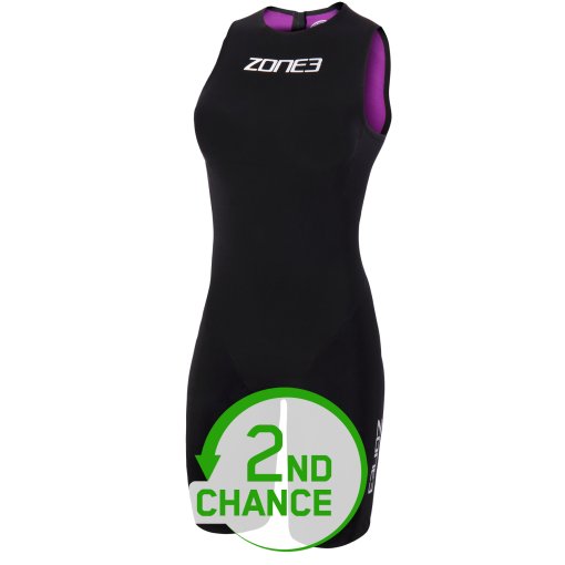 Produktbild von Zone3 Streamline Ärmelloser Swimskin Damen - schwarz/lila - B-Ware