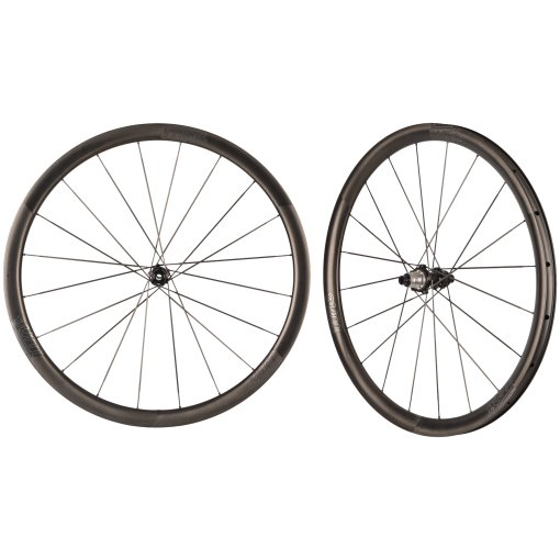 Slika izdelka Tune Nano CS Road 35 Komplet Koles - 28&quot; | Carbon | Clincher | Centerlock | Keramična Ležaja - 12x100mm | 12x142mm - HG | črna