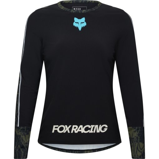 Productfoto van FOX Defend Thermal MTB Fietstrui met lange mouwen Dames - Lunar SE - black