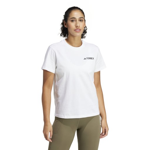 Foto de adidas Camiseta Mujer - TERREX Graphic MTN 2.0 - blanco IZ0450