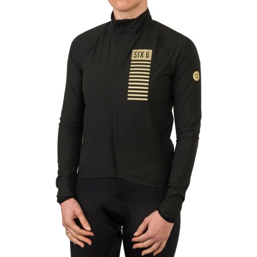 Foto de AGU Chaqueta Cortavientos y Impermeable Mujer - Six6 DWR - negro
