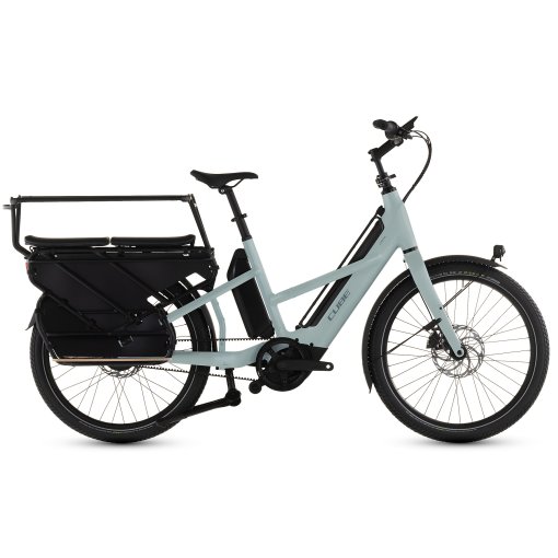 Zdjęcie: CUBE LONGTAIL HYBRID Comfort Family 800 - Elektryczny Rower Towarowy - 2026 - haze / reflex