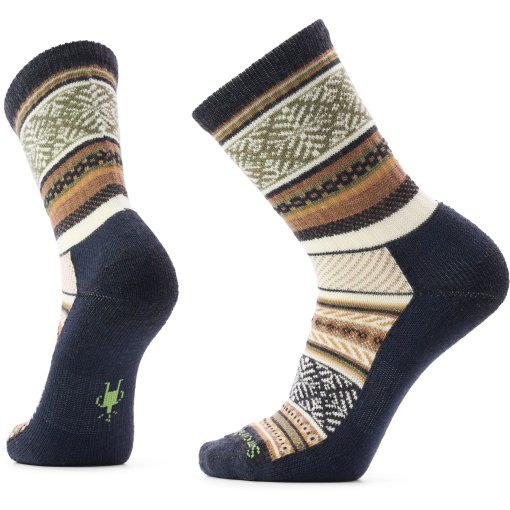 Bild von SmartWool Everyday Cozy Fair Isle Sweater Crew Socken - 003 charcoal