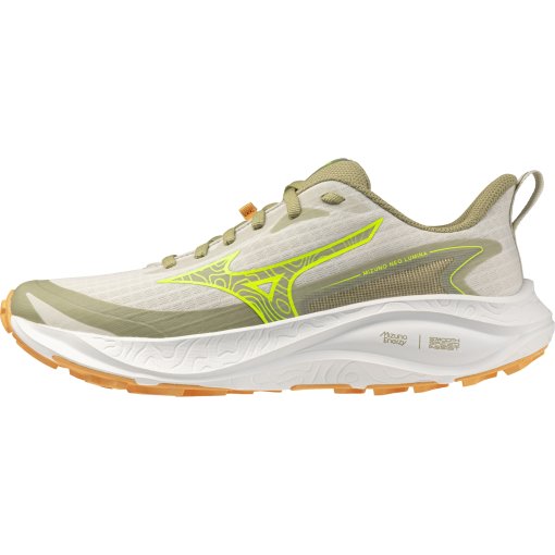 Photo produit de Mizuno Chaussures Trail Running Femme - Neo Lumina - Silver Birch/LightYellow/GF White
