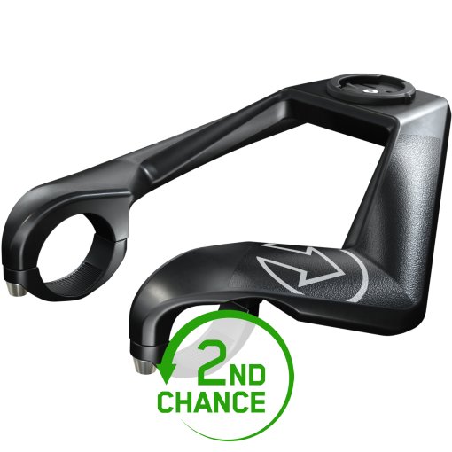 Image of PRO Compact Clip-On Aerobar - Carbon | Computer Mount - 31.8mm | black - 2nd Choice