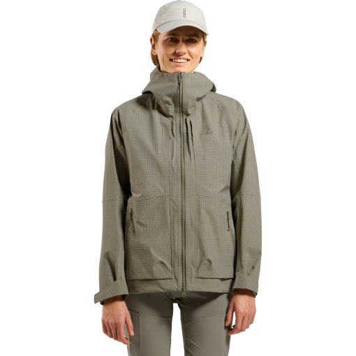 Foto de Odlo Chaqueta Hardshell Impermeable Mujer - Ascent 3L - vetiver