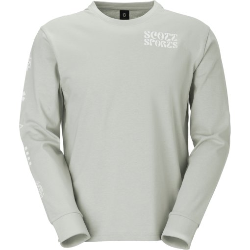 Produktbild von SCOTT Graphic Langarm-Shirt Damen - spray grey