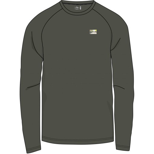 Foto de Maloja Camiseta de Manga Larga Hombre - AukopfM. Mountain Midlayer - alpine woods 8958