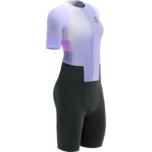 Slika izdelka Compressport Stream Short Sleeve Trisuit Women - lavender/begonia