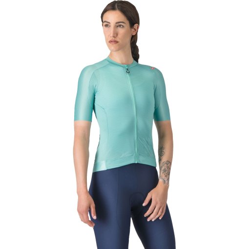 Immagine prodotto da Castelli Maglia a Maniche Corte Donna - Espresso - pool blue 457