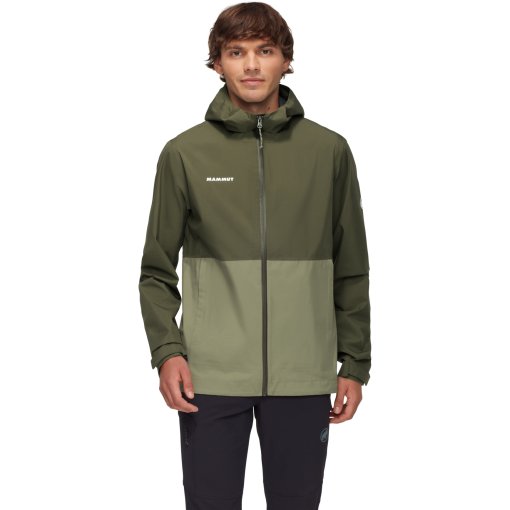 Foto de Mammut Chaqueta con Capucha Hardshell Hombre - Linard Light - marsh-dark marsh