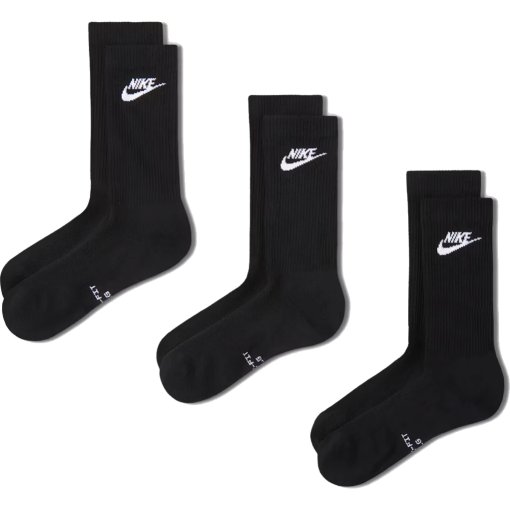 Photo produit de Nike Everyday Elevated Crew Chaussettes (3 paires) - multi-color IH8522-902