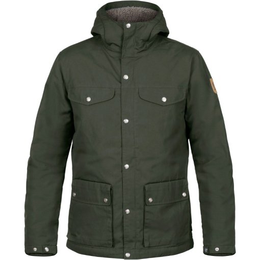 Foto de Fjällräven Chaqueta de Invierno Hombre - Greenland Winter - deep forest